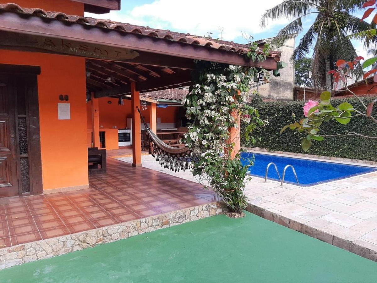 FANTÁSTICA CASA COM ÁREA DE PISCINA até 10 PESSOAS em MARESIAS SÃO SEBASTIÃO Vila Exterior foto